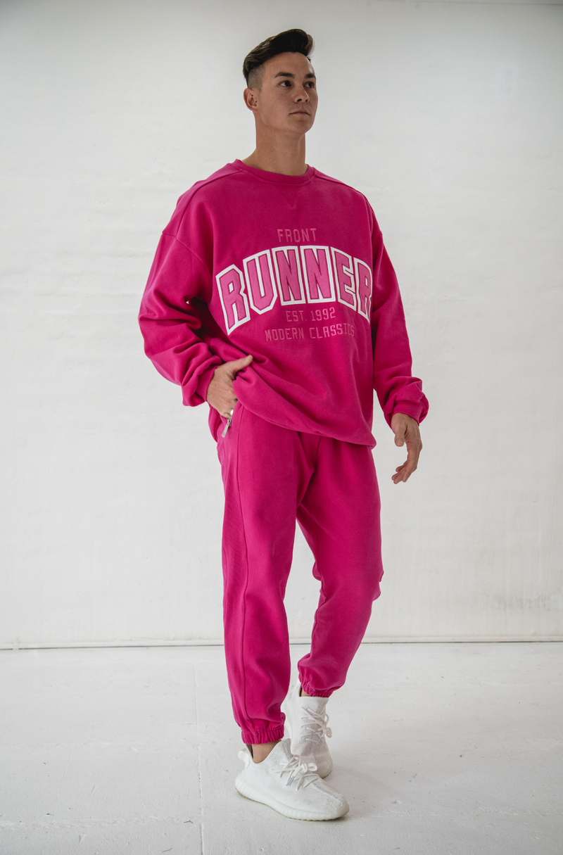 Runner Trackies - Flamingo