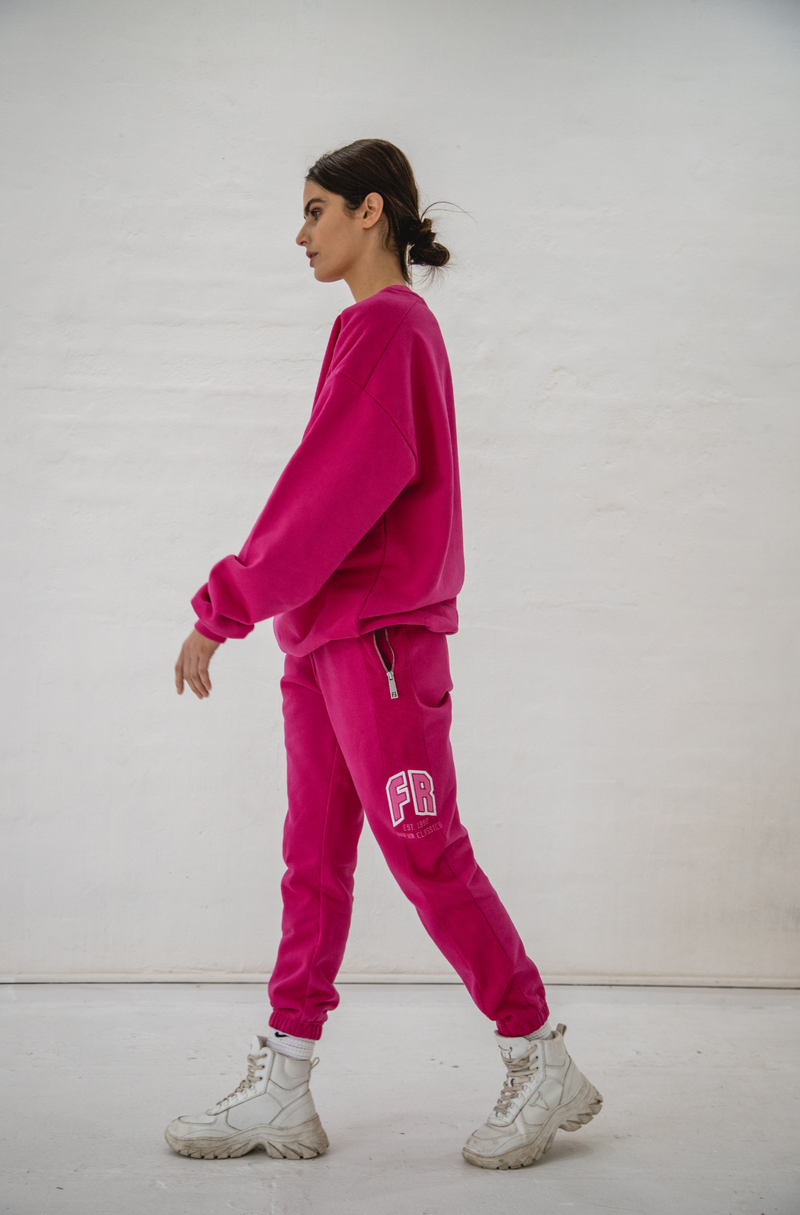 Runner Trackies - Flamingo