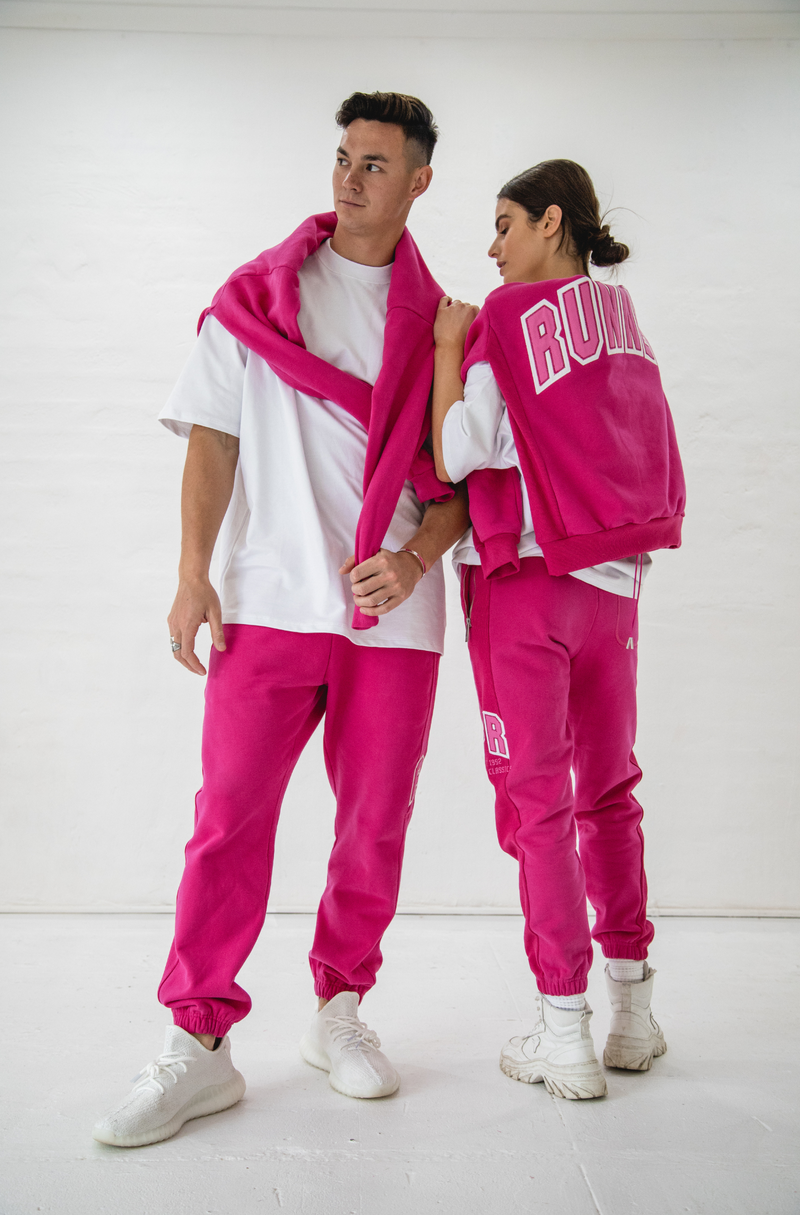 Runner Trackies - Flamingo