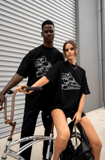 Line Art Tee - Black