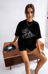 Line Art Tee - Black