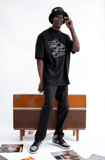 Line Art Tee - Black