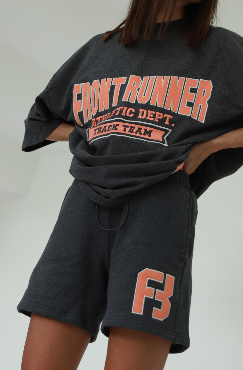 Athletic Dep Shorts - Charcoal