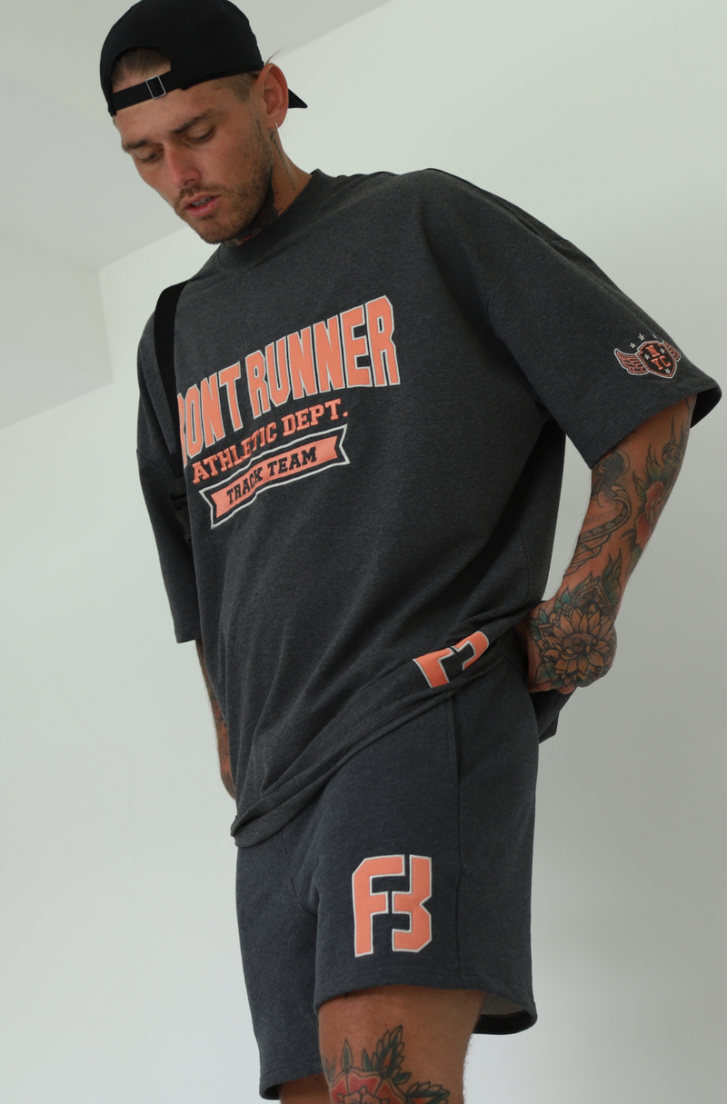 Athletic Dep Shorts - Charcoal