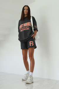 Athletic Dep Shorts - Charcoal