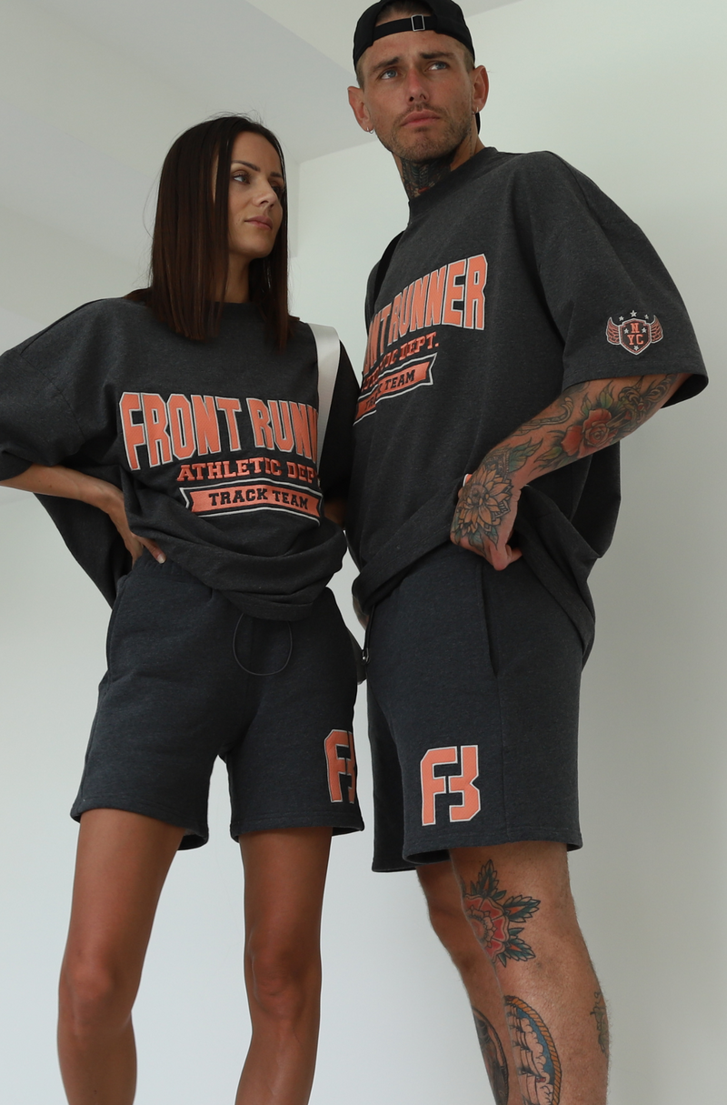 Athletic Dep Shorts - Charcoal