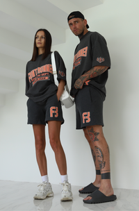 Athletic Dep Shorts - Charcoal