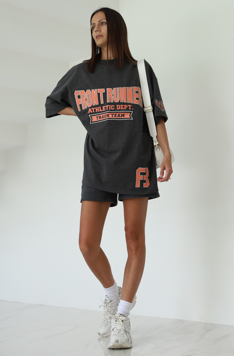 Athletic Department Tee - Charcoal