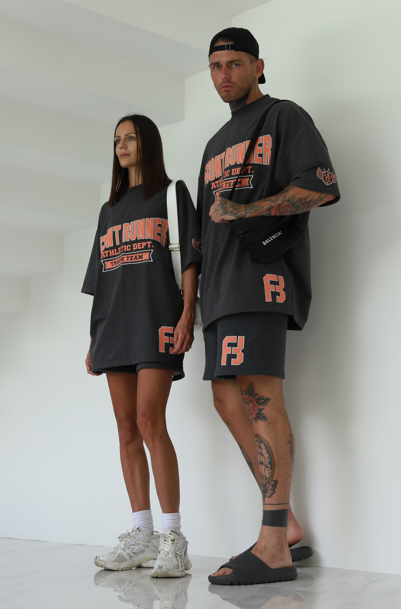 Athletic Department Tee - Charcoal