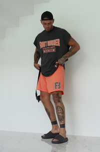 Athletic Dep Shorts - Coral