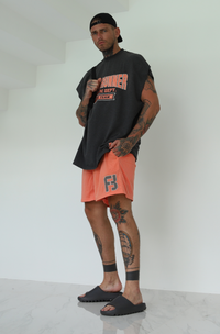 Athletic Dep Shorts - Coral