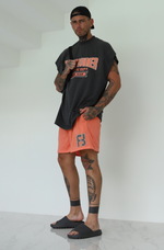 Athletic Dep Shorts - Coral