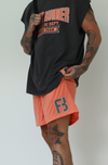 Athletic Dep Shorts - Coral