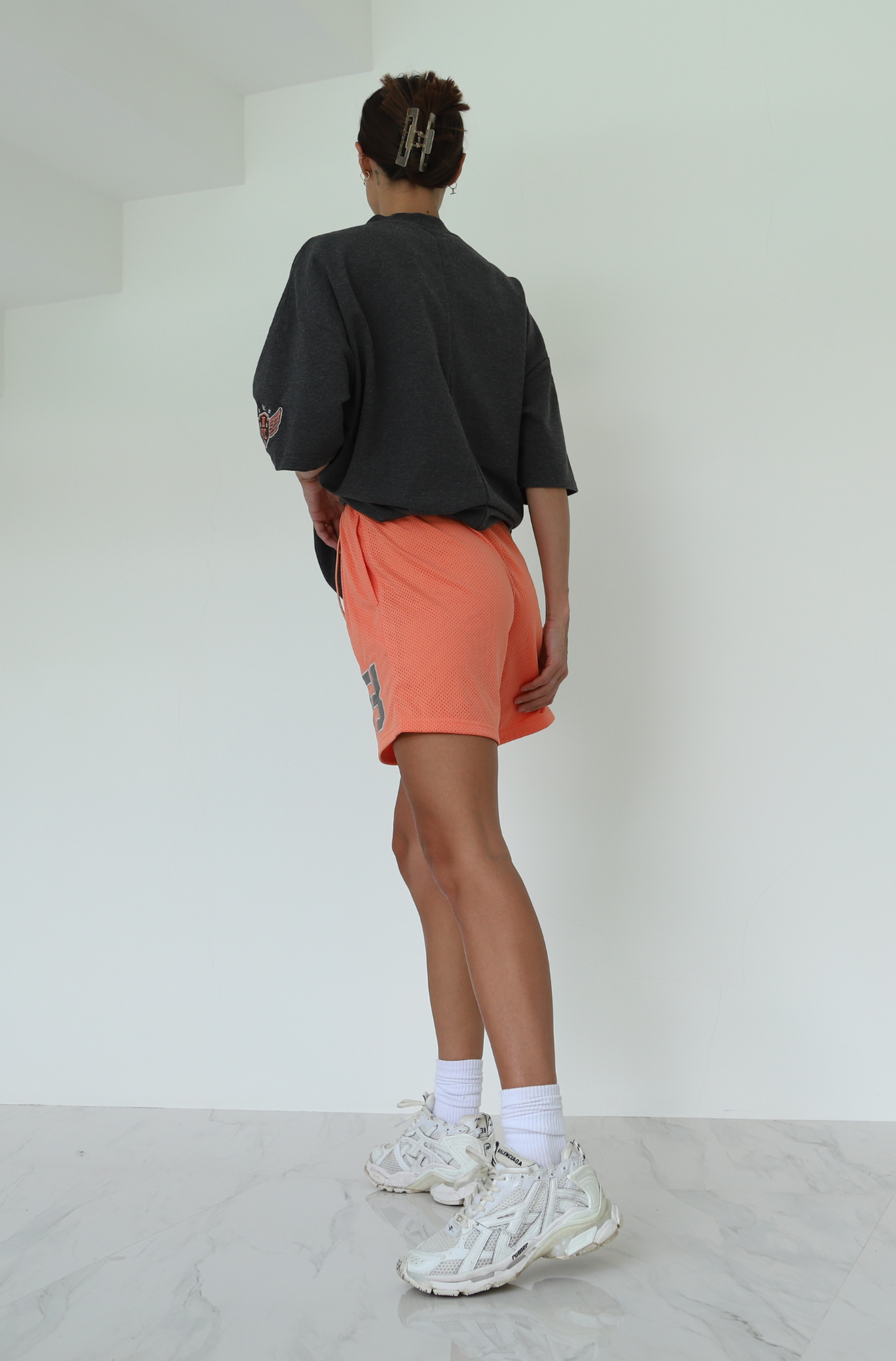 Athletic Dep Shorts - Coral