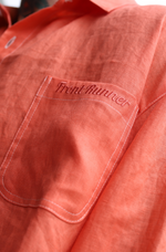Ulu Linen Shirt - Coral