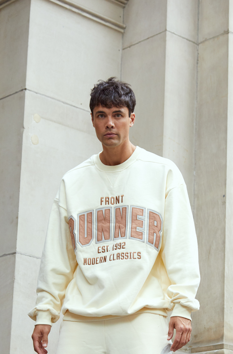 Modern Classics Crewneck - Cream